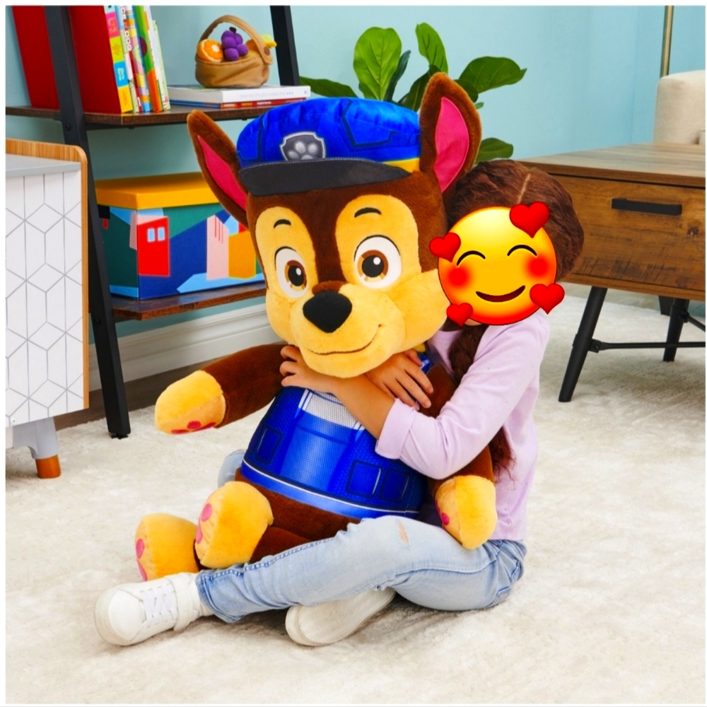 HUGE Paw Patrol Stuffed "Chase"